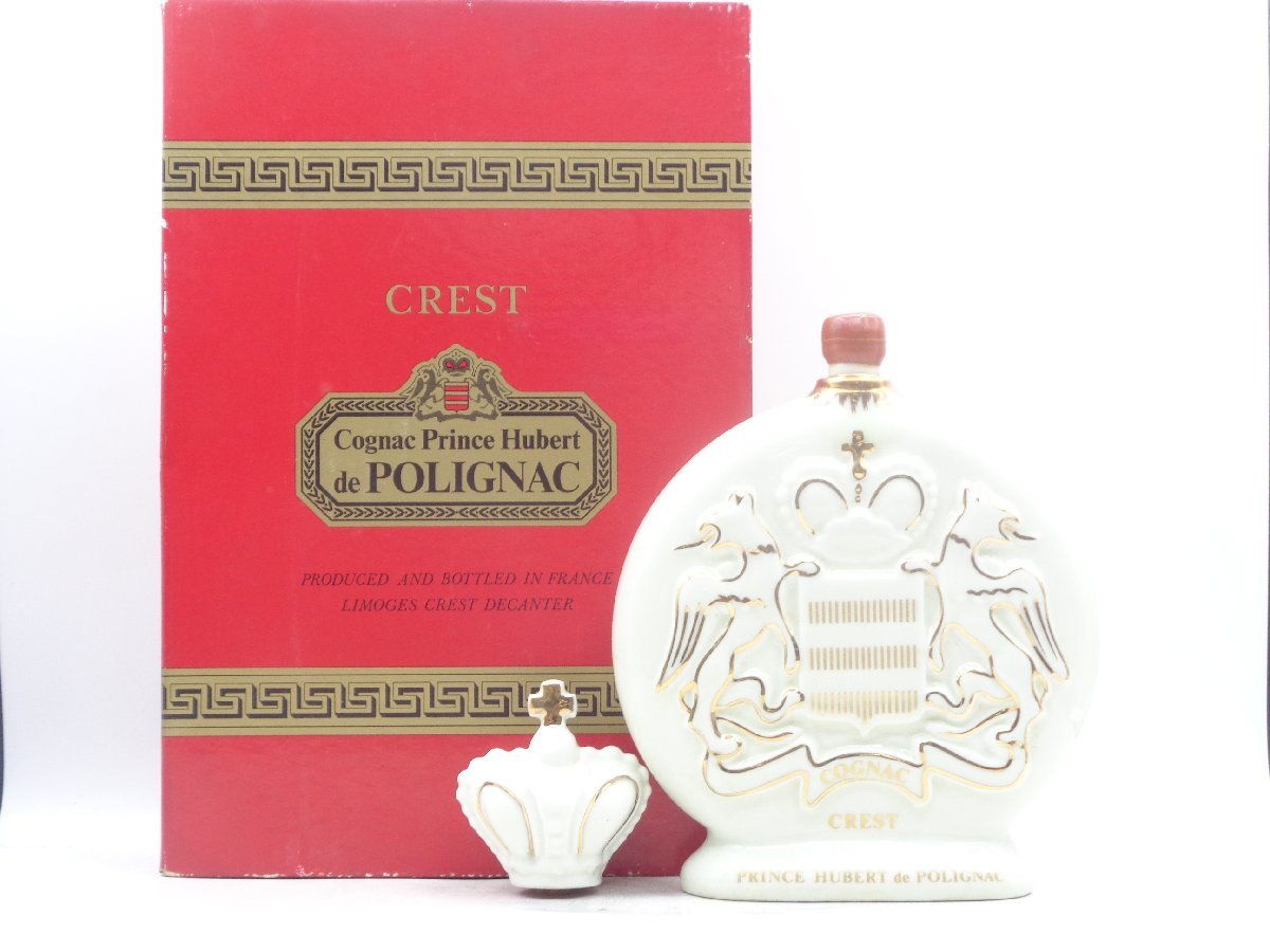 2023人気新作飲料/酒PRINCE HUBERT DE POLIGNAC CREST DECANTER プリンス ユベール