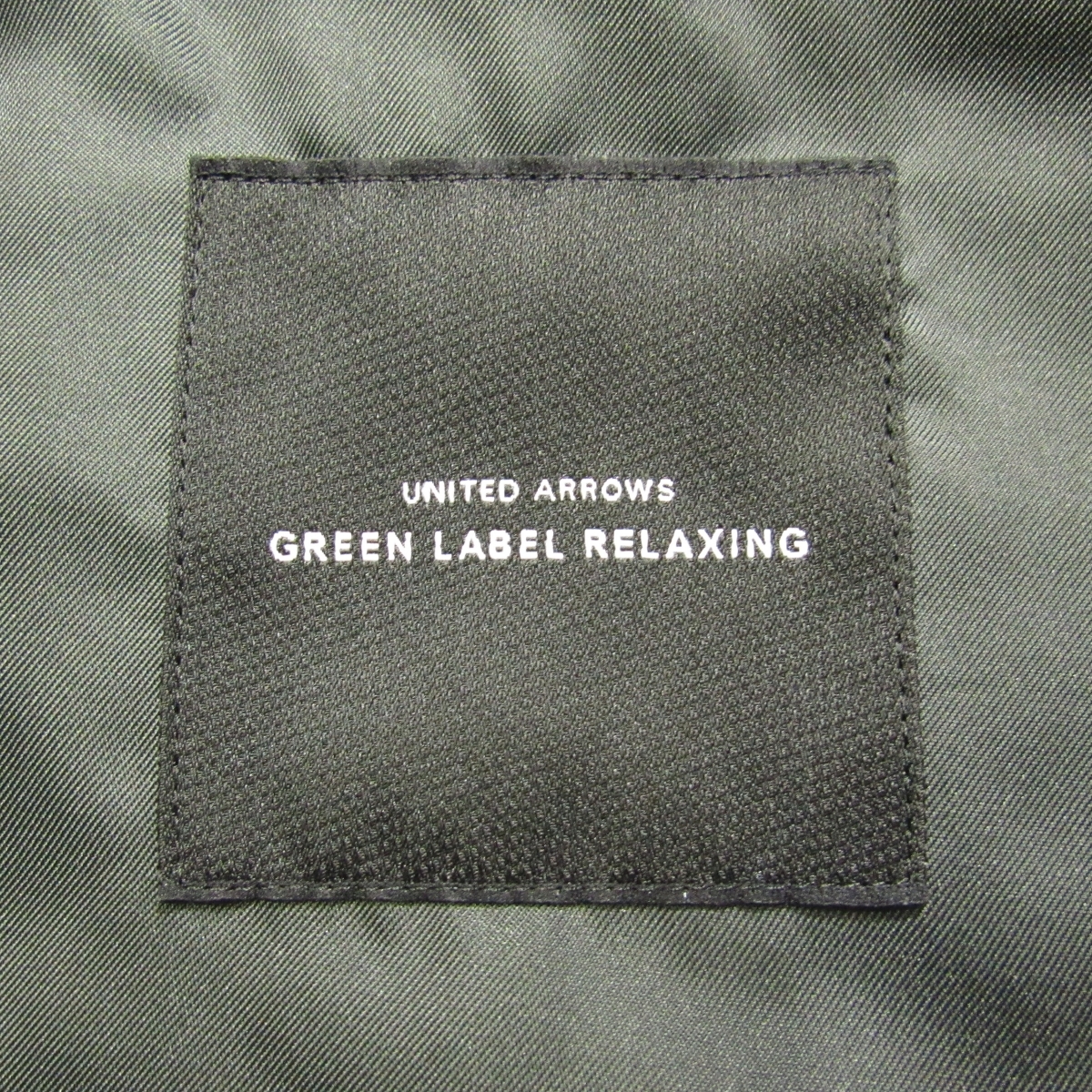 新品同様 定価1.8万 GREEN LABEL RELAXING ユナイテッドアローズ メンズ フランス産アルルウール ブレザー M 秋冬 メタルボタン グレー_画像3