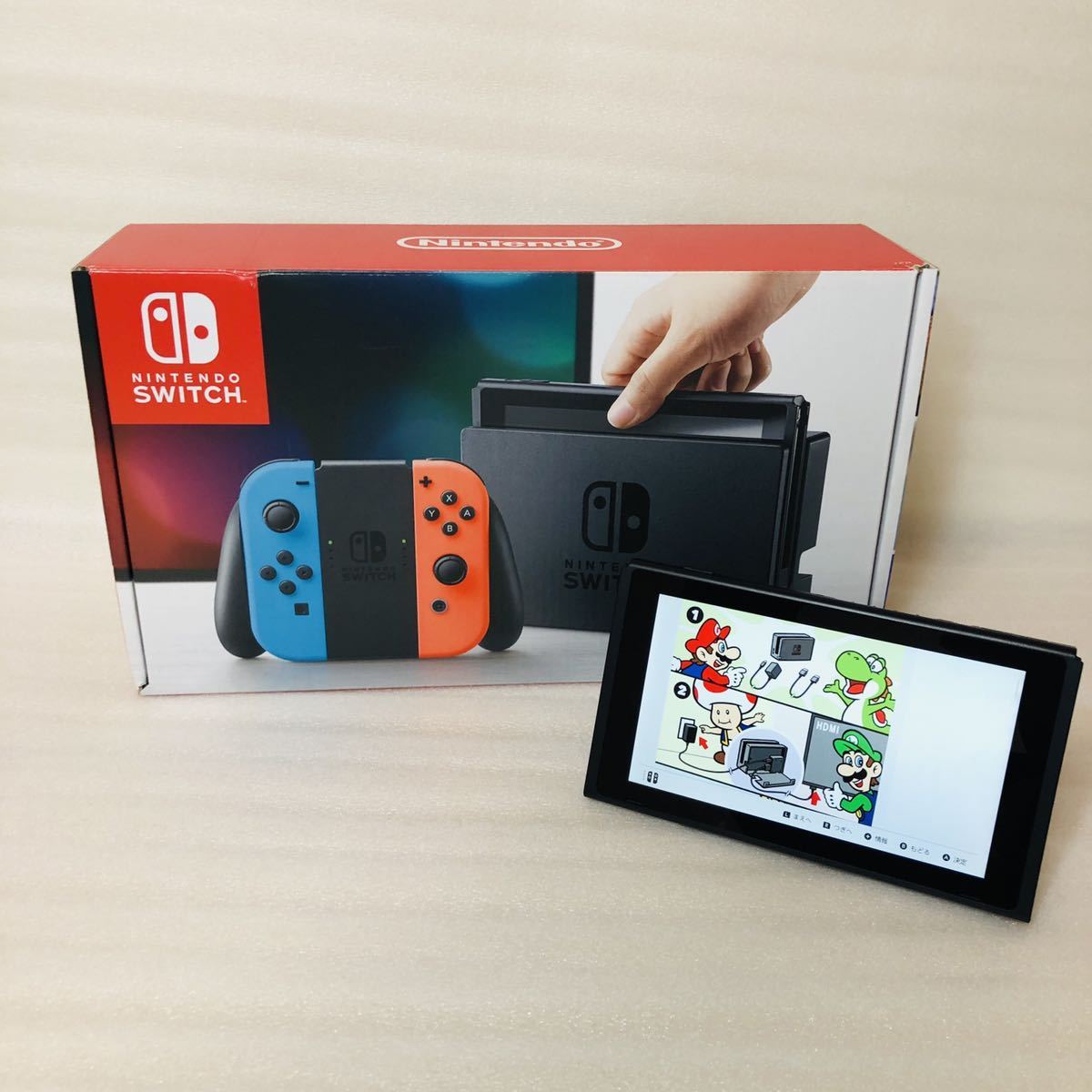 即納低価】 ヤフオク! - ニンテンドー スイッチ 本体のみ 2018年製