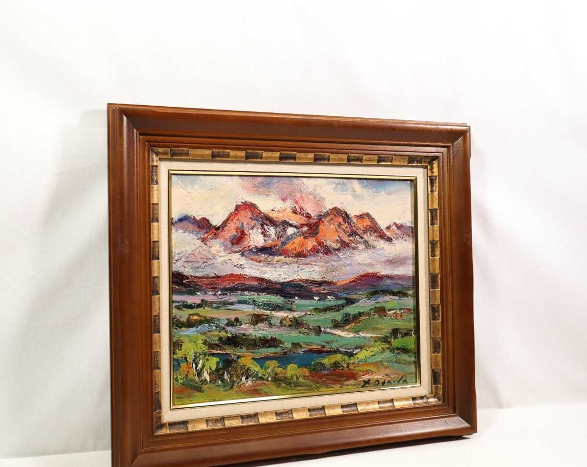 Yahoo!オークション - 真作 小川義二 油彩「阿蘇風景」画寸 45.5 Yahoo!オークション - 真作 小川義二 油彩「阿蘇風景」画寸 45.5