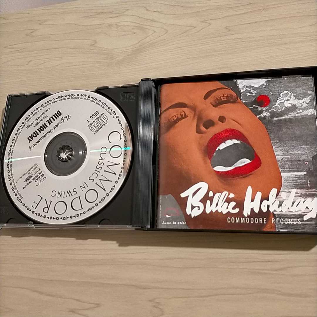 Billie Holiday/奇妙な果実～完全版 Commodore records 中古盤2CD 日本語解説あり 帯び無し 
