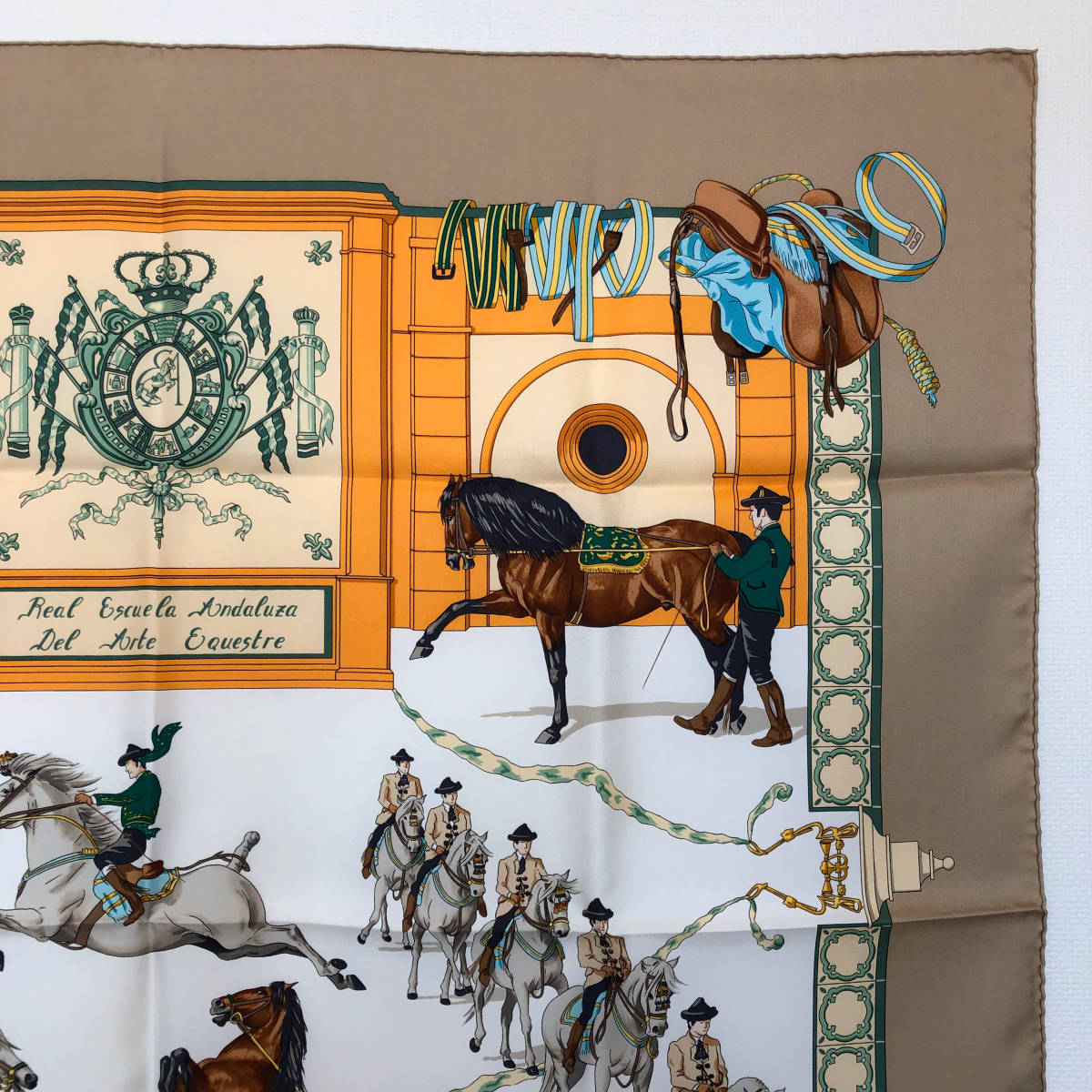 エルメス カレ90 Real Escuela Andaluza del Arte 王立アンダルシア