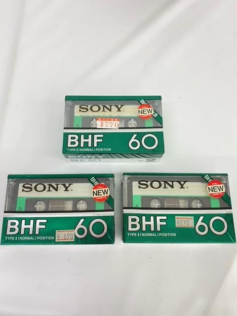 SONY カセットテープ 3CHF-60 未開封新品