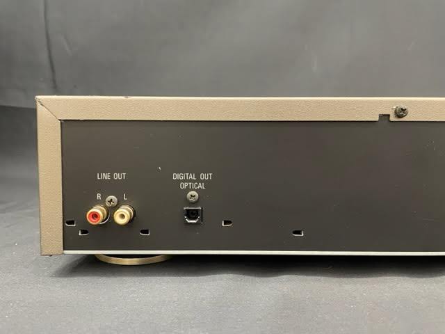 仙4　DENON デノン DCD-735 CDプレーヤー　リモコン付き　オーディオ機器　中古品_画像9