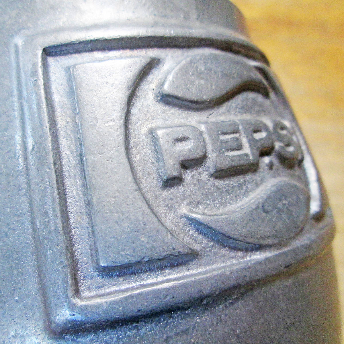 * bargain 2 piece set* rare article rare *PEPSI* Pepsi-Cola pyu-ta- mug / glass /USA Vintage / antique / Space Age / Eames 