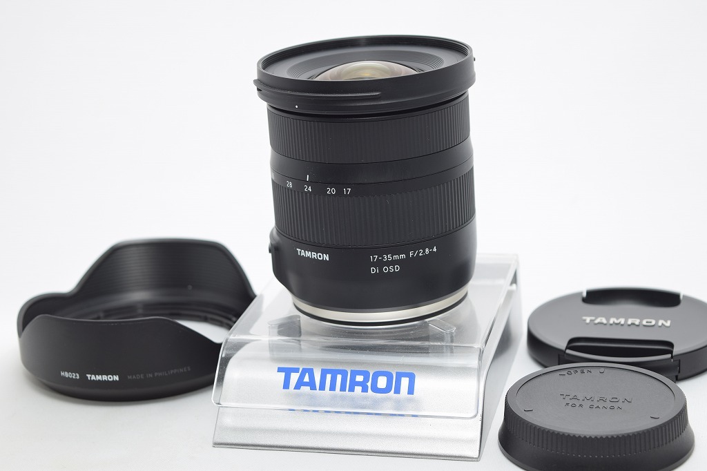 特別セーフ 美品☆TAMRON タムロン キヤノン用☆レンズフード付 Canon