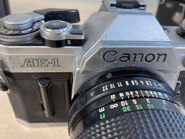 CS113 キヤノン フィルムカメラ 3点まとめ 動作未確認 Canon AE-1×2点 