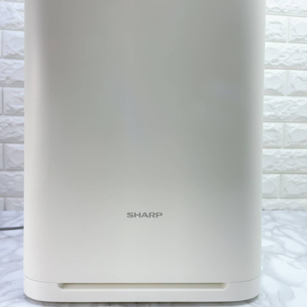 10-20【1円スタート】 SHARP シャープ 加湿空気清浄機 KI-GS70-W ホワイト 2018年製 プラズマクラスター 動作品 ※ユニット交換の点灯あり_画像5