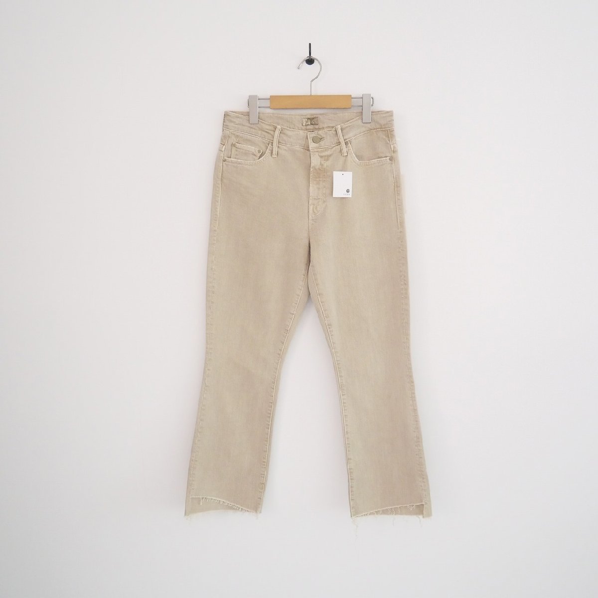 2021 未使用 / MOTHER マザー / SAND BEIGE INSIDER CROP インサイダー