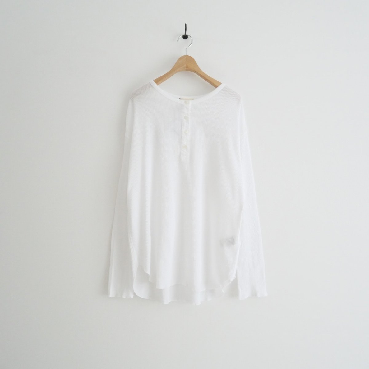 美品 2022 2209-0555 / ワッフルTシャツ / ドゥーズィーエムクラス