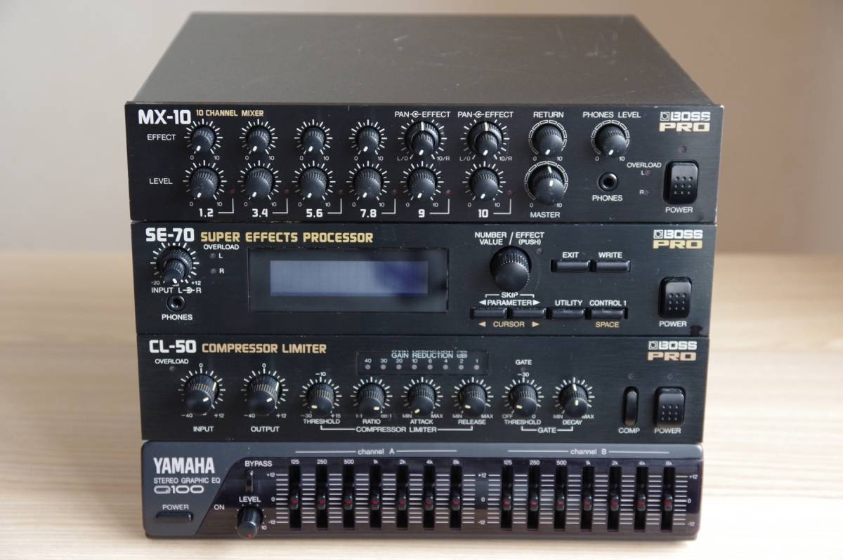 Yahoo!オークション - BOSS MX-10 SE-70 CL-50 YAMAHA Q100 (全 Yahoo!オークション - BOSS MX-10 SE-70 CL-50 YAMAHA Q100 (全