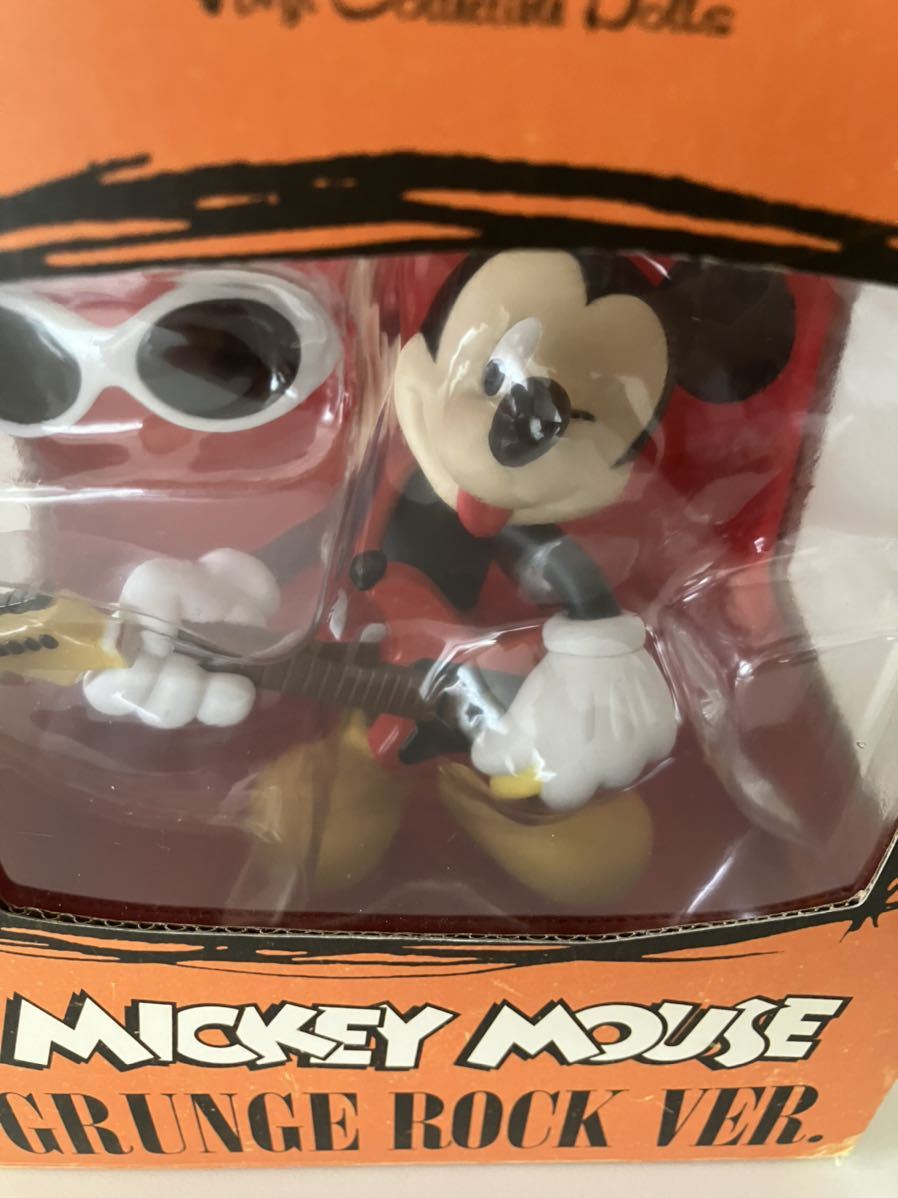 MICKEY MOUSE( Mickey Mouse )/Vinyl Collectible Dolls/GRUNGE ROCK Ver./MEDICOM TOY(meti com toy ) figure * doll /Roen