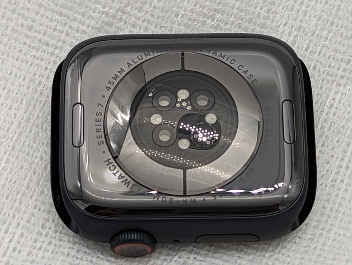 美品 SIMフリー Apple MKXV3FE Watch (アビスブルー) サイズ7