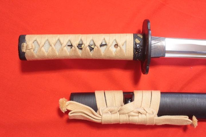 高級模造刀・五郎入道【正宗】小刀(脇差)(日本・ア・ギ製)・美刀身
