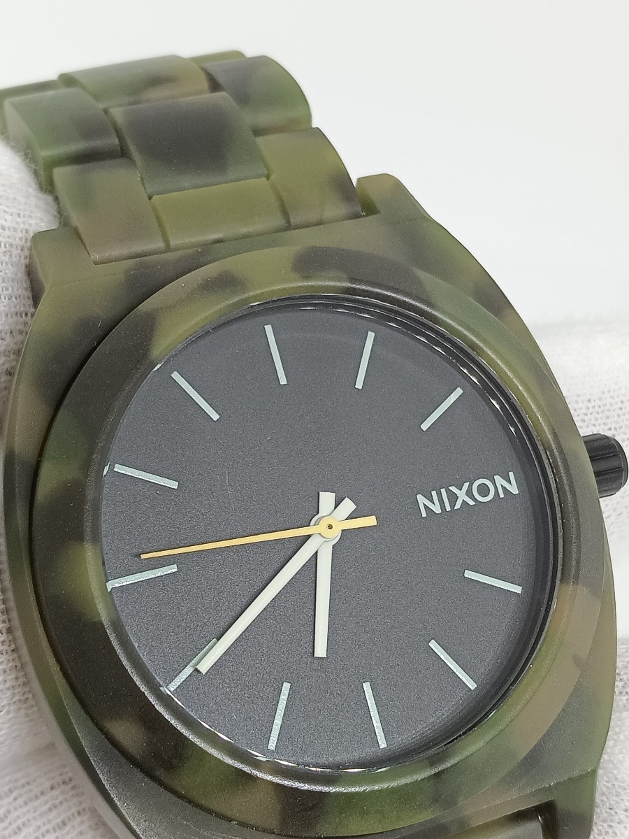 NIXON TIME TELLER ACETATE レディース腕時計 稼働中｜PayPayフリマ