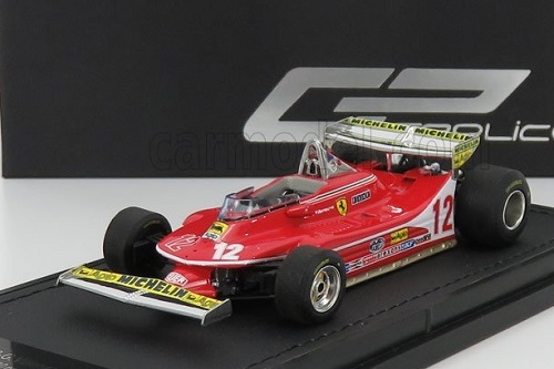 GP Replicas 1/43 Ferrari *312T4 #12 G. vi run-b1979 Monaco GP Short tail limitation 500 pcs 