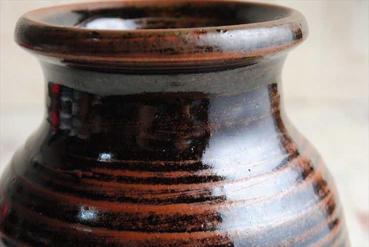  Denmark from ceramics. one wheel .. vase Northern Europe flower vase flower base one wheel .. Vintage antique ig2754