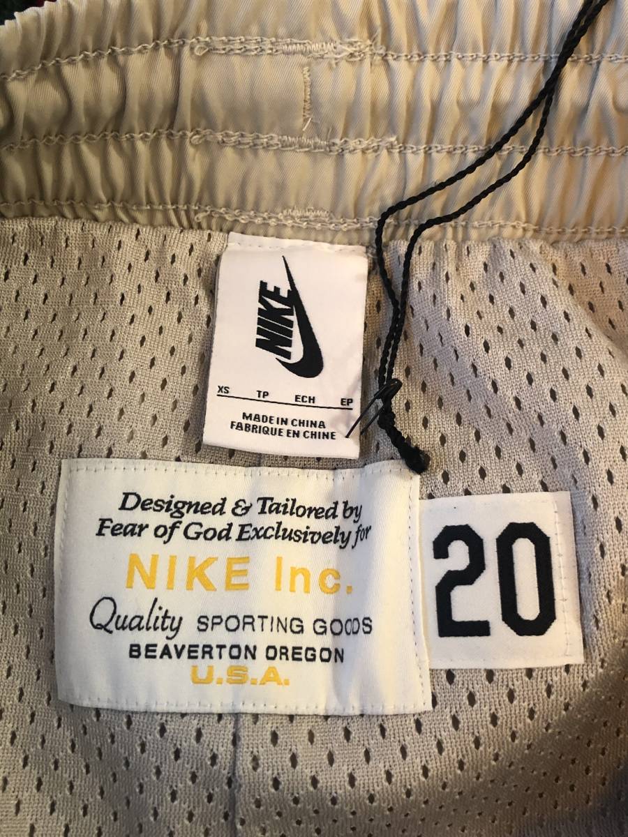 Fear of God ×NIKE Warm up pants フィア オブ ゴッド ナイキ ナイロン