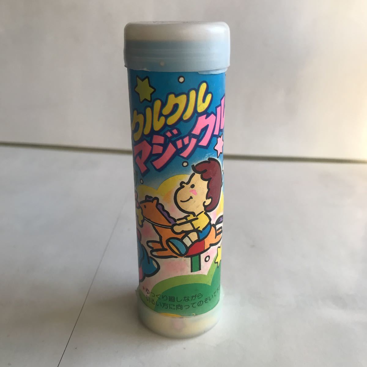 ■昭和レトロ 万華鏡　クルクルマジックル　スコープ　当時物c■検）おまけ食玩消しゴム昔グリコ古い当時森永おもちゃ玩具