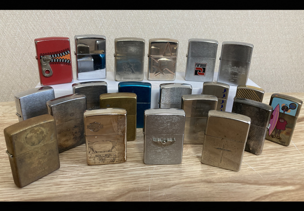 Yahoo!オークション - zippo ジッポ まとめて21点セット オイル 