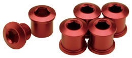 GIZA PRODUCTS(gi The Pro daktsu) chain ring bolt 5 piece set 7mm double for red 00204 Yu-Mail possible 