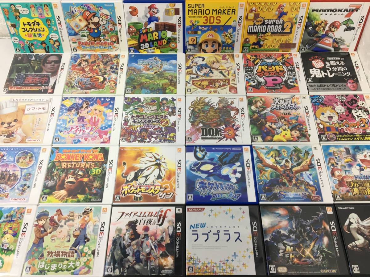 P234 3DS ソフト ダブり無し 30本 まとめ売り ファイアーエムブレムif