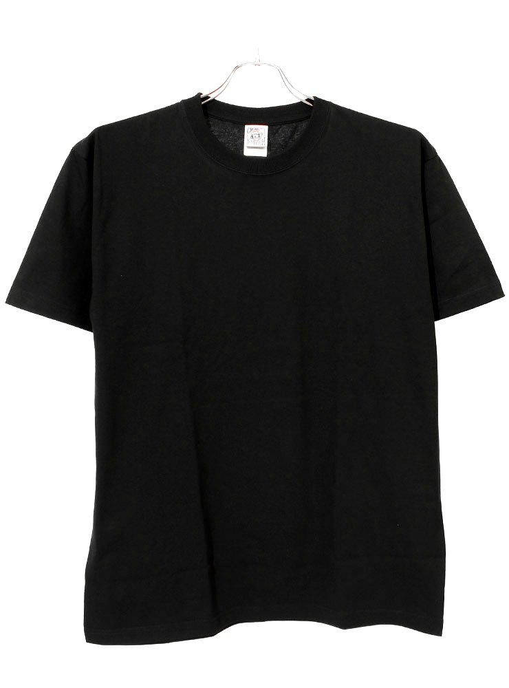 【新品】 XXXL ブラック Tシャツ メンズ 大きいサイズ 半袖 クルーネック オープンエンド マックスウェイト 無地 カットソ_画像5