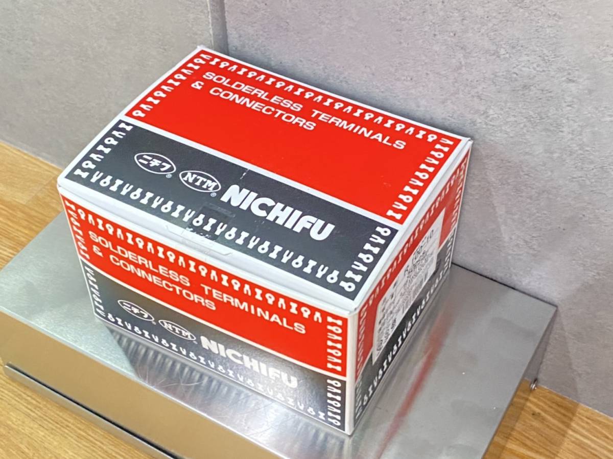 □NICHIFU 銅線用 新品裸圧着端子(R形)丸形 R100-10 50Pcs□格安7000円