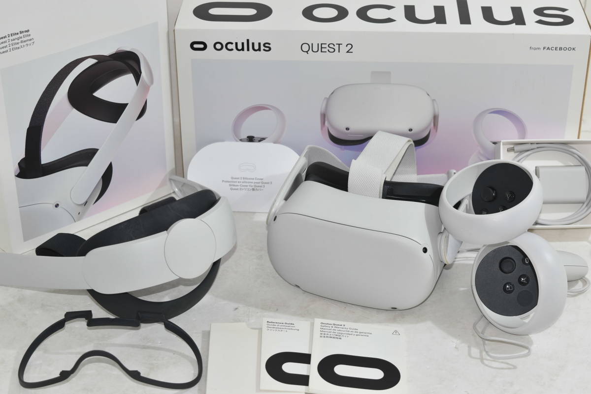 51M 【品】 Oculus Quest2 オキュラスクエスト２ Eliteストラップ付