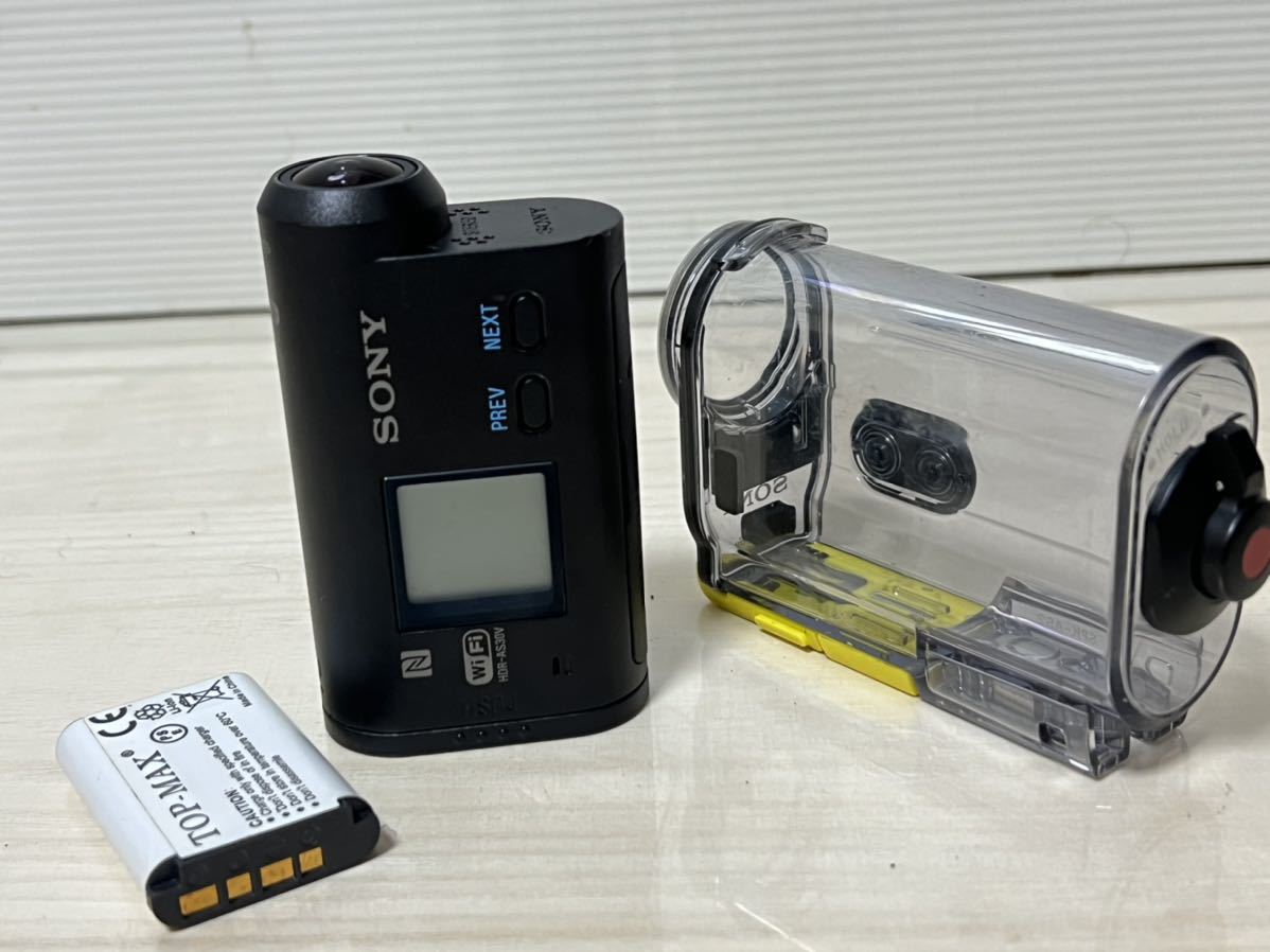 ソニー SONY Exmor shot ウェアラブルカメラ 動作確認済み HDR-AS30V 