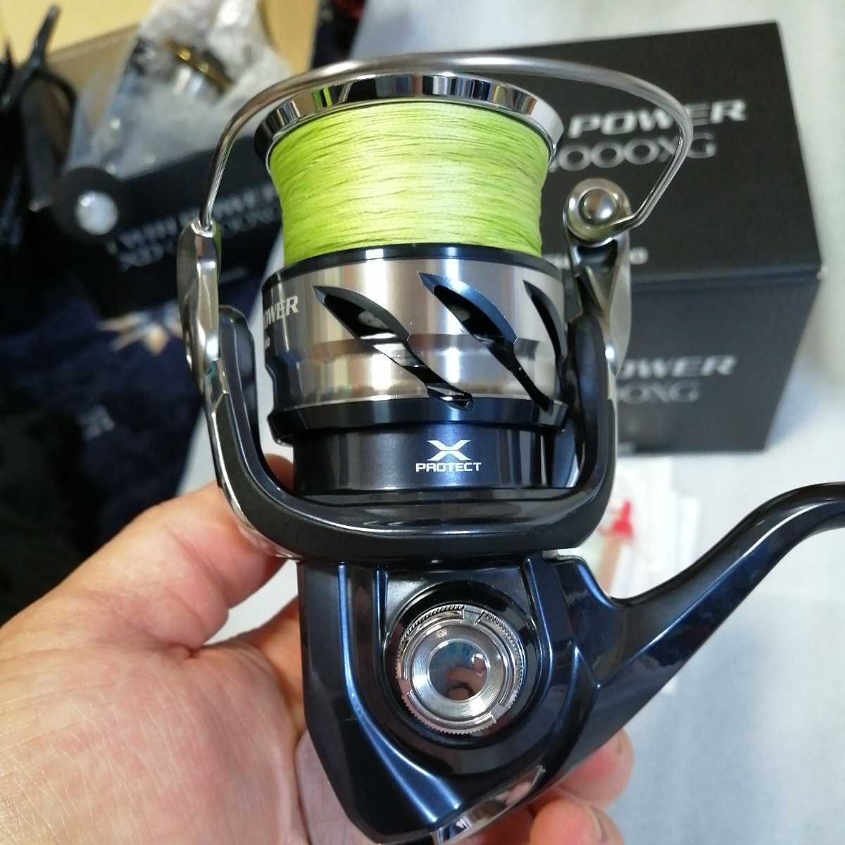 超大特価 21 美品 5000 シマノ 21ツインパワーSW 4000XG 4000XG sw