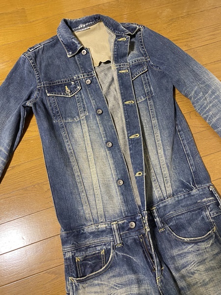  красивая вещь ☆【AZ by junhashimoto】 Denim   полностью  ... M  переход   костюм  0-001 ... ...