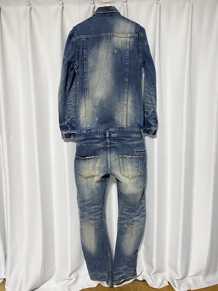  красивая вещь ☆【AZ by junhashimoto】 Denim   полностью  ... M  переход   костюм  0-001 ... ...