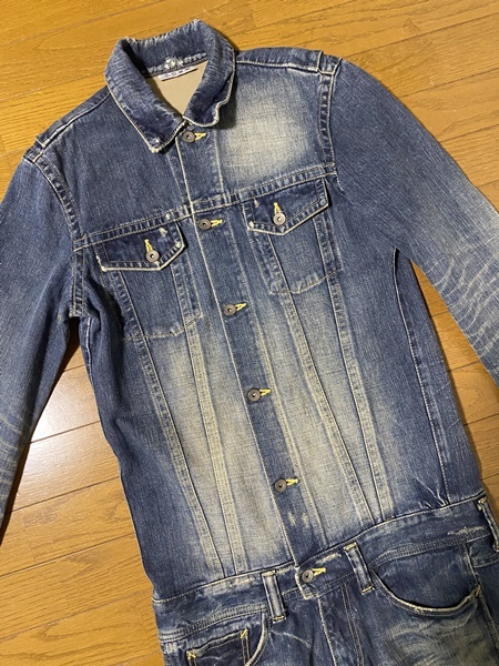  красивая вещь ☆【AZ by junhashimoto】 Denim   полностью  ... M  переход   костюм  0-001 ... ...