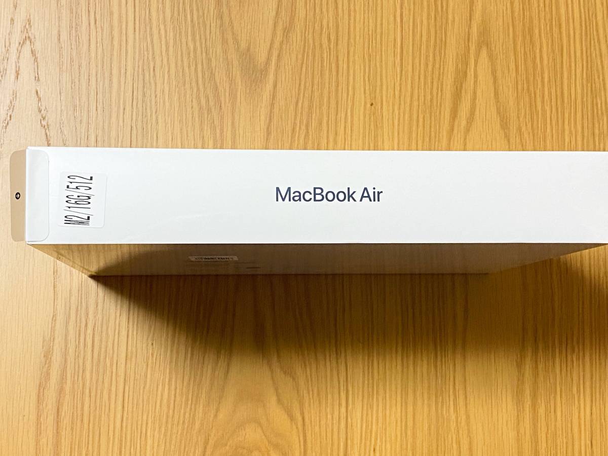 ヤフオク! - 【新品未開封】 MacBook Air M2チップ 2022年 13