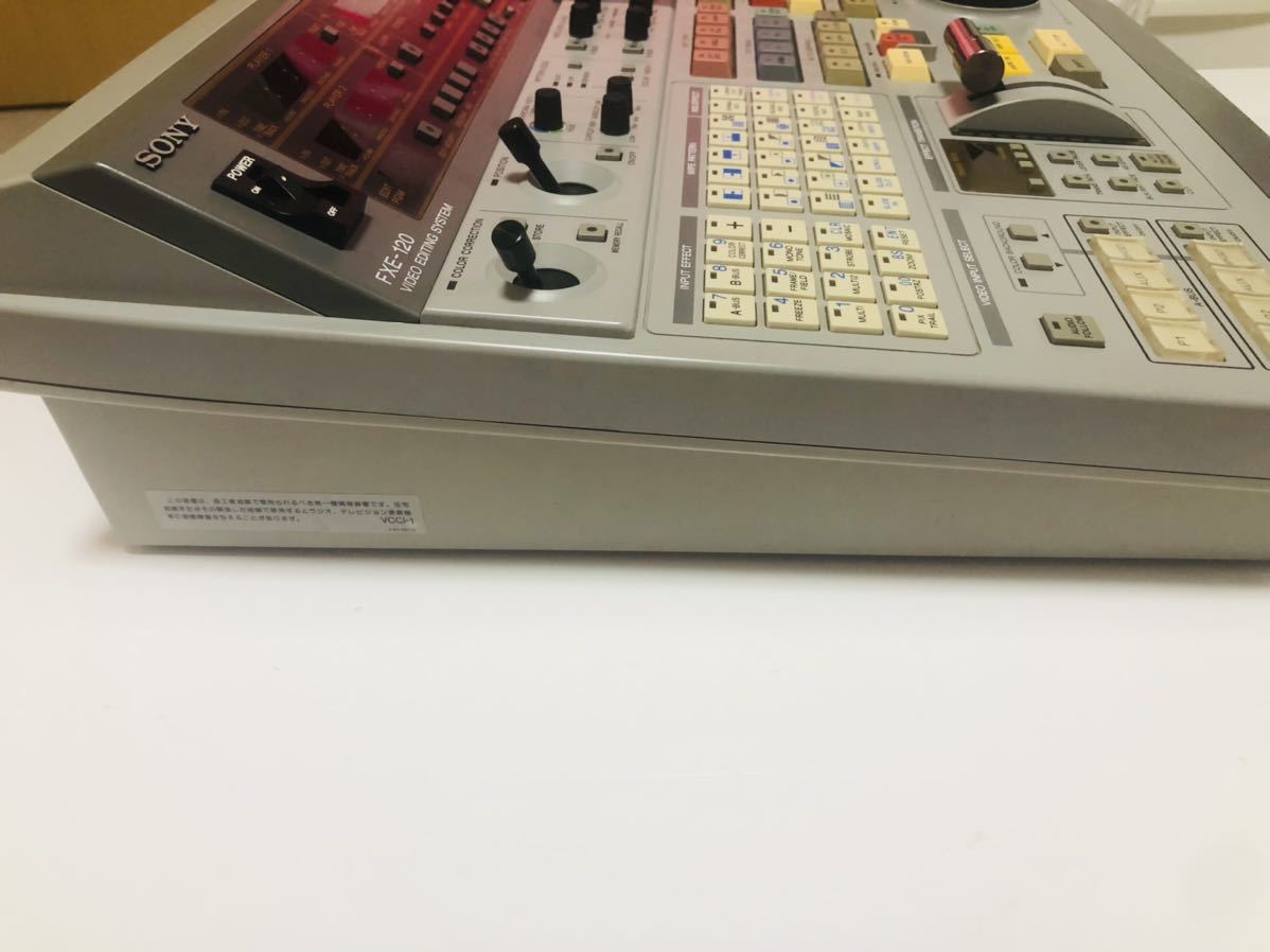 特別プライス SONY FXE-120 VIDEO EDITING SYSTEM 通電確認済み