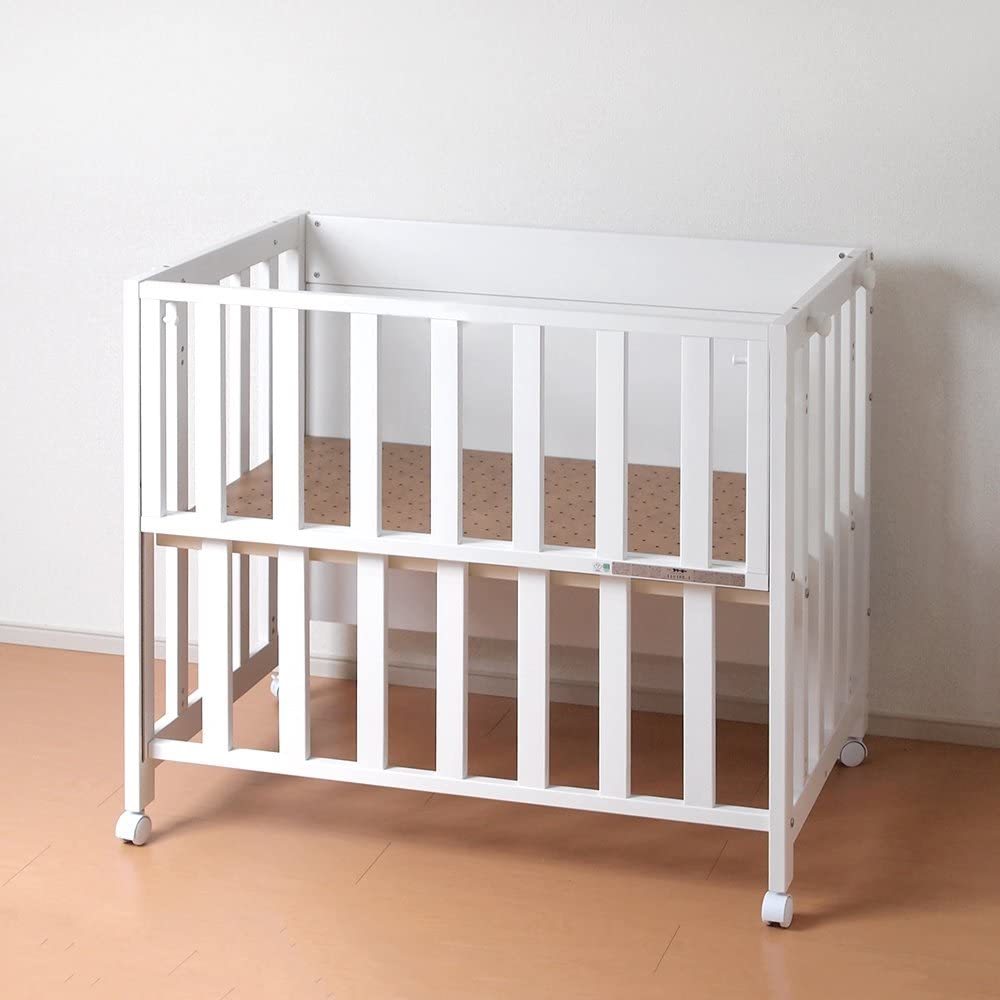  новый товар не использовался [10mois(timowa)] детская кроватка Canopy Mini bed & стол 