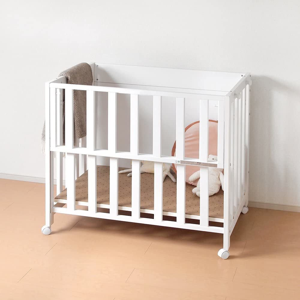  новый товар не использовался [10mois(timowa)] детская кроватка Canopy Mini bed & стол 