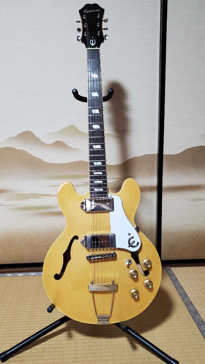 Epiphone casino coupe 2016年製エピフォンカジノクーペ コンパクトな 