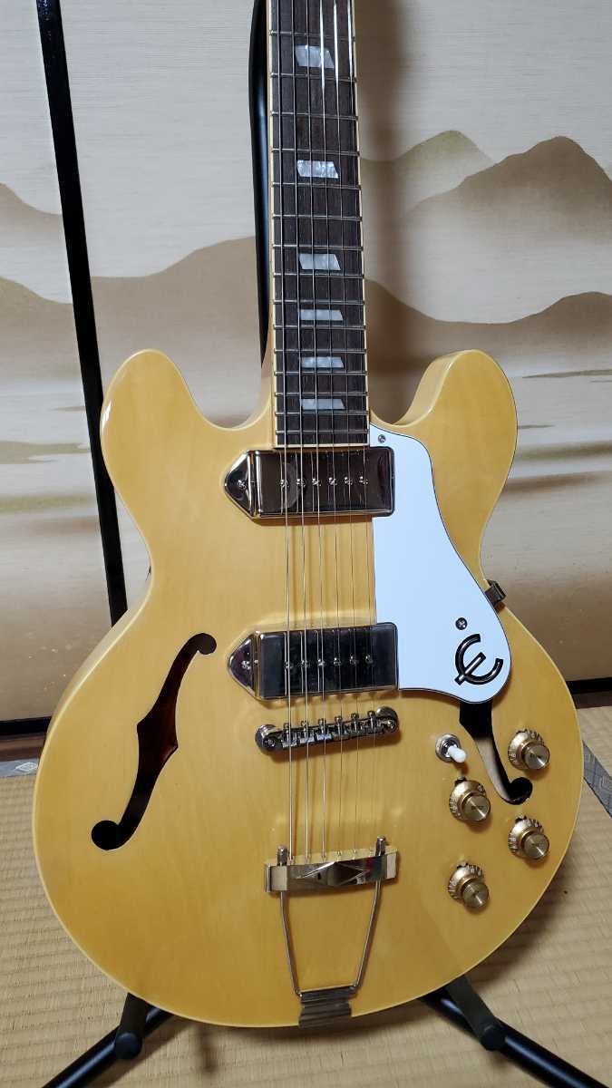 Epiphone casino coupe 2016年製エピフォンカジノクーペ コンパクトな 