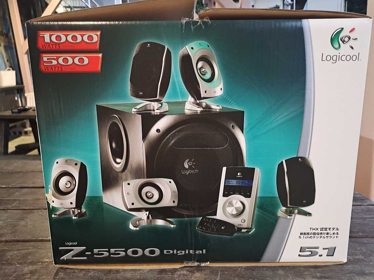 ☆新品未使用品 Logicool Z-5500 5.1ch サラウンドスピーカーユニット