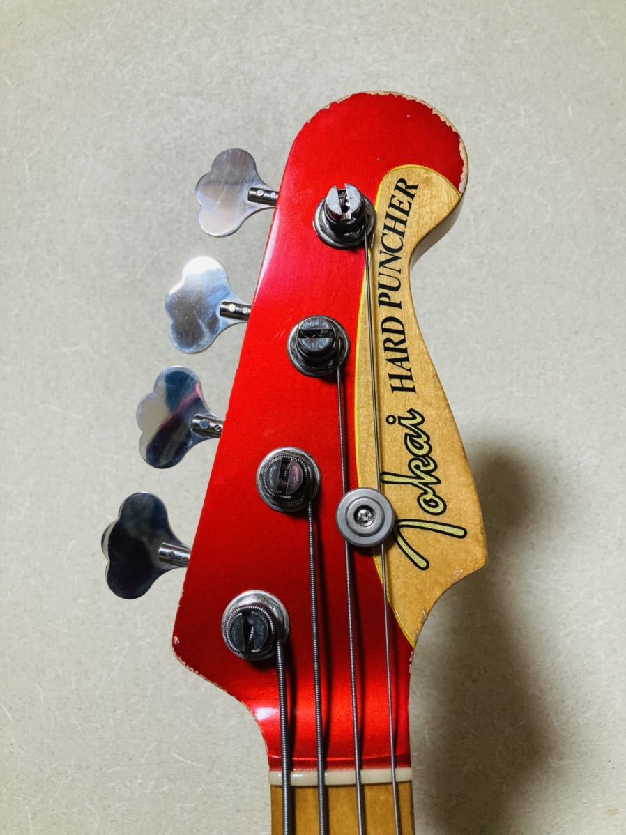 Tokai HARD PUNCHER トーカイ ハードパンチャー プレシジョンベース プレベ レリック CAR/MH ギグバッグ・ストラップ付き