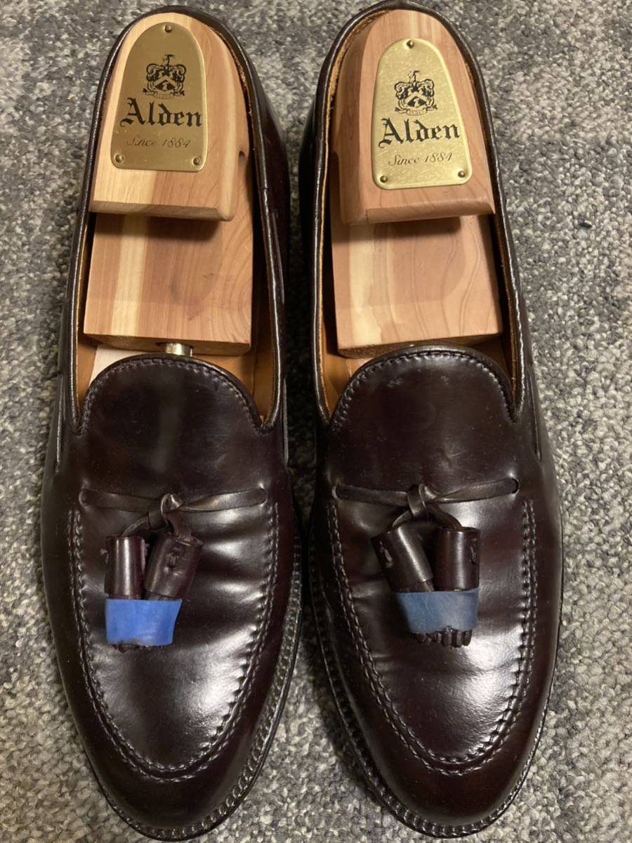 欲しいの us8.5 563 タッセルローファー Alden オールデン コードバン