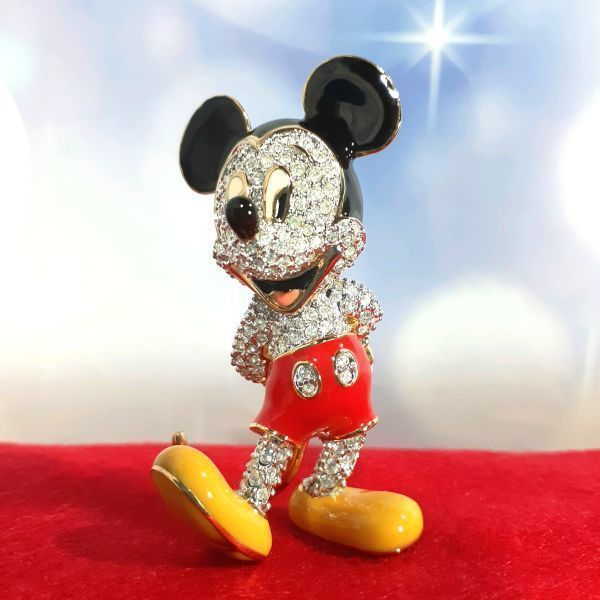 世界限定品】☆ ミッキーマウス クリスタル フィギュア ☆ アリバス