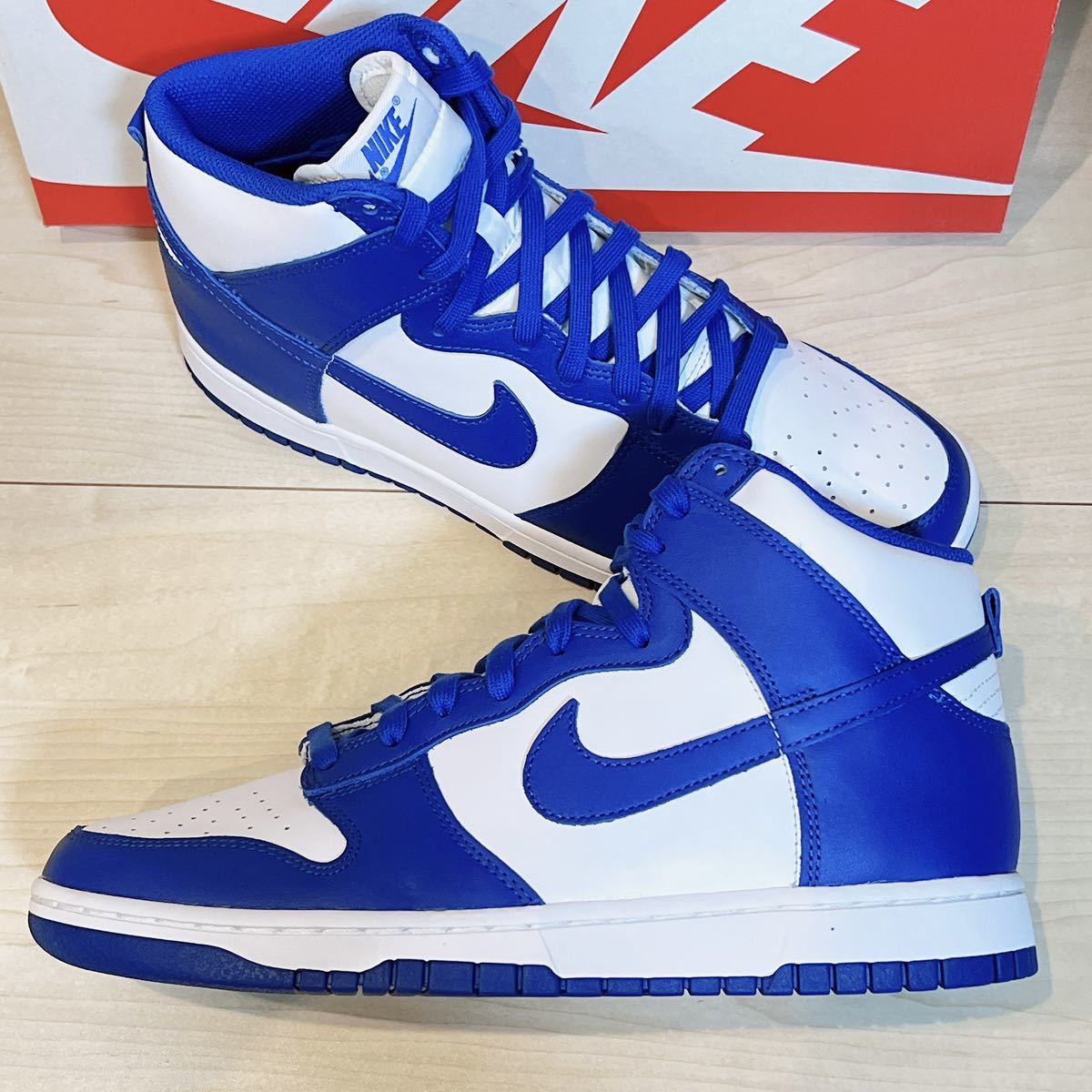 新品未使用】28cm Nike Dunk High Game Royal ナイキ ダンク ハイ