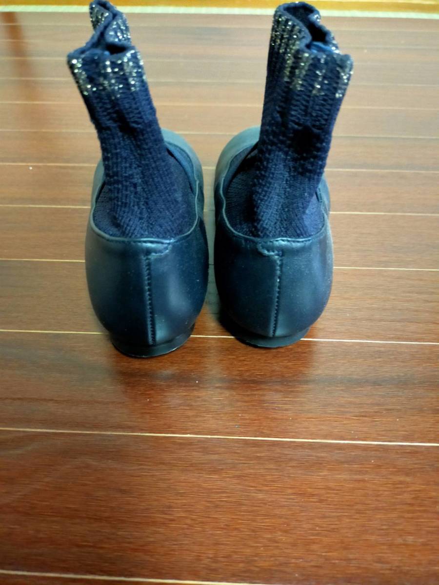 SUELA DE CUERO 子供靴 女の子 サイズ26 Made in Spain ネイビー 試し履きのみ 未使用_画像3