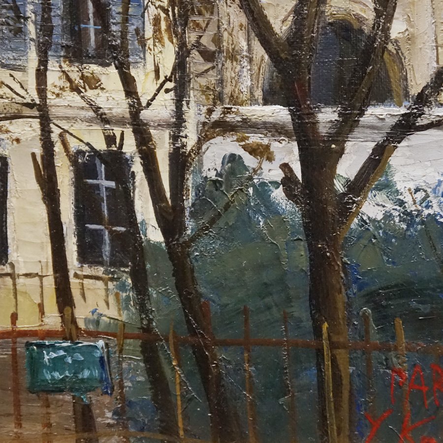 Yahoo!オークション - 吉岡健二『PARIS』10号 油彩 油絵 直筆 Yahoo!オークション - 吉岡健二『PARIS』10号 油彩 油絵 直筆