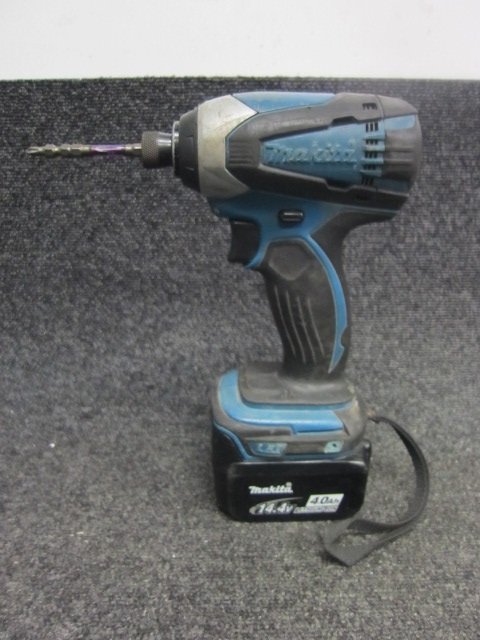 makita マキタ 充電式インパクトドライバ インパクトドライバ インパクトドライバー TD134DX2 14.4V バッテリー・ビット付 木工 建築 大工