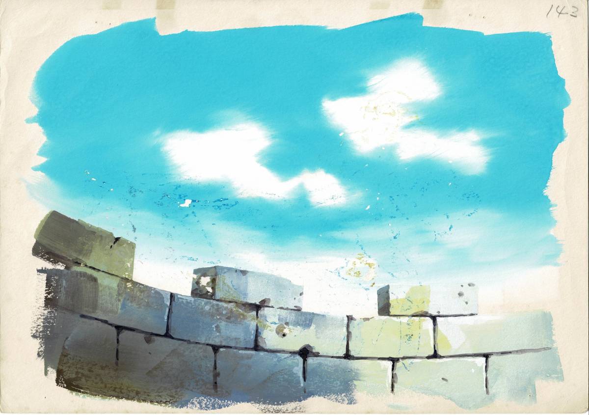 ベルサイユのばら オスカル・フランソワ セル画 直筆背景画 原画 ベルサイユのばら オスカル・フランソワ セル画 直筆背景画 原画