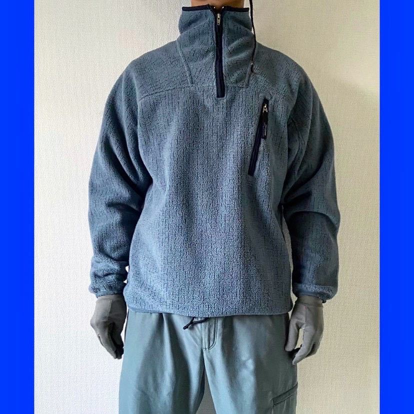 筋彫り 珍品 2001年製 patagonia シンチラ キメラジャケット クリアランス大特価